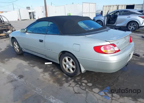 2002 Toyota Camry Solara Sle V6 from USA, damaged, VIN 2T1FF28P12C591762